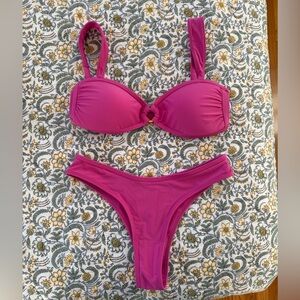93 Play Street Fuschia Bikini - Bridget Top, Carson Bottoms